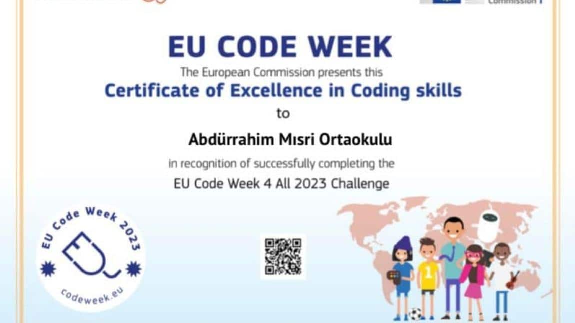 2023 Codeweek Avrupa Kod Haftası